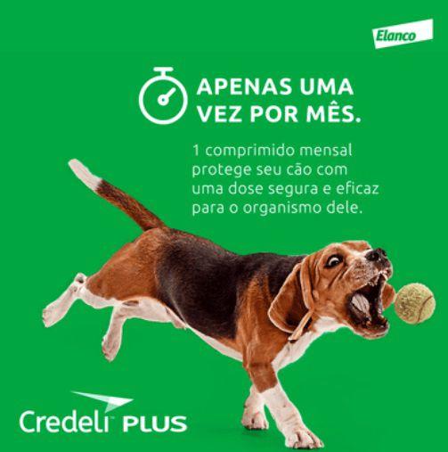 Imagem de Credeli Plus Antipulgas e Carrapatos Cães 450mg - 11kg a 22kg