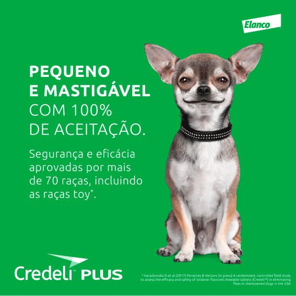 Imagem de Credeli Plus Antipulgas Para Cães de 1,4 a 2,8kg - 1 Comp