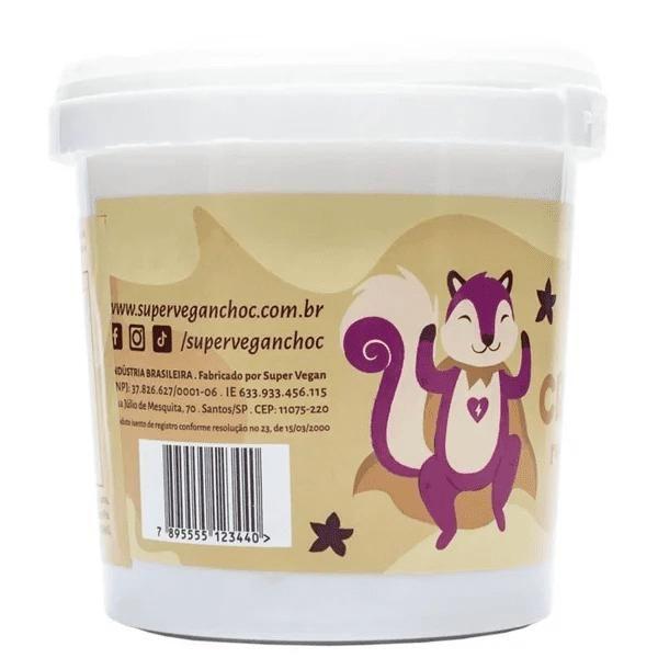 Imagem de Creme Branco Vegano com Recheio de Chocolate Super Vegan 350g