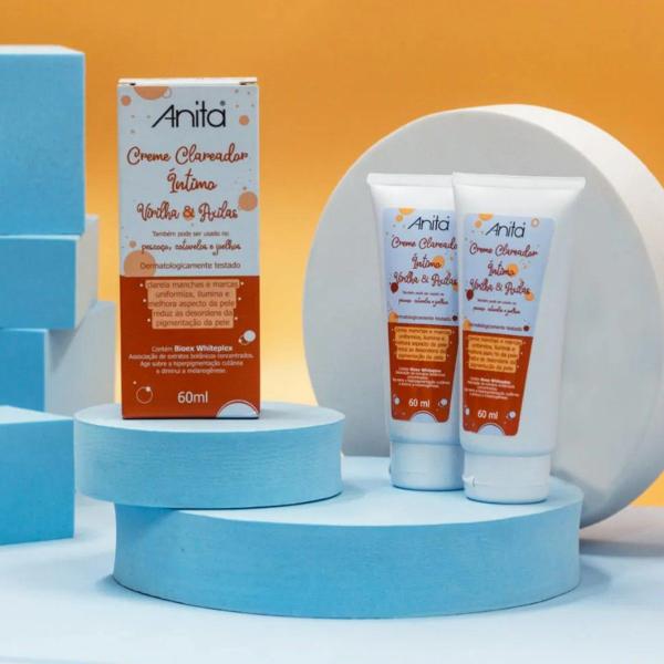 Imagem de Creme Clareador Íntimo Virilha e Axilas 60ml Anita