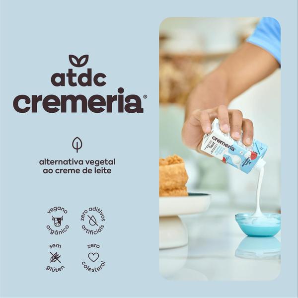 Creme Culinário Vegetal Cremeria 200 ML - A Tal da Castanha Imagem de Creme Culinário Vegetal Cremeria 200 ML - A Tal da Castanha