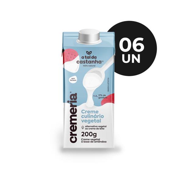 Creme culinário vegetal Tal da castanha - kit 6 unidades - A Tal da Castanha Imagem de Creme culinário vegetal Tal da castanha - kit 6 unidades