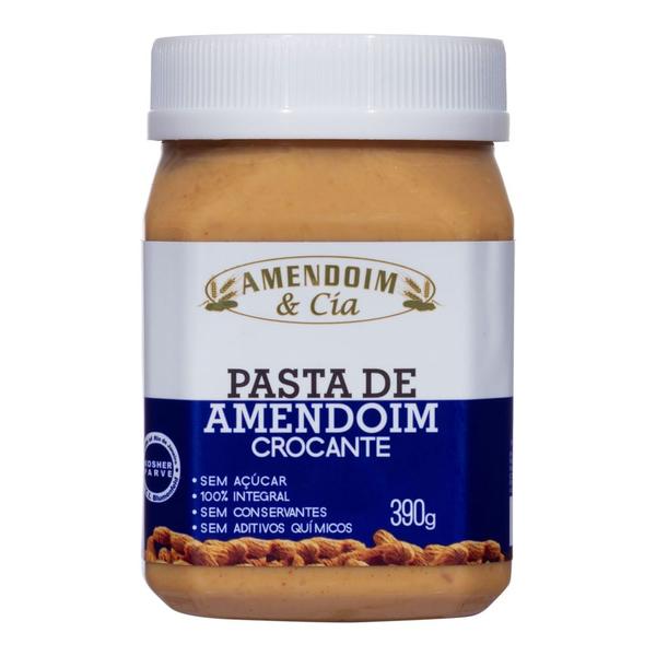 Imagem de Creme de Amendoim Crocante Amendoim & Cía 390g