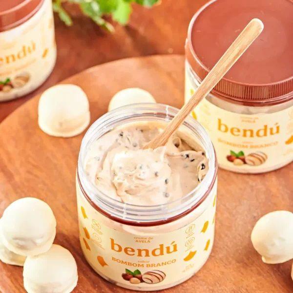 Creme de Avelã Bombom Branco 300g Bendú Imagem de Creme de Avelã Bombom Branco 300g Bendú