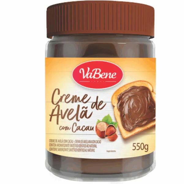 Creme De Avelã Com Cacau 350g - Vabene Imagem de Creme De Avelã Com Cacau 350g - Vabene