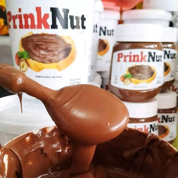 Creme De Avelã Com Cacau Balde 3kg Prinknut Imagem de Creme De Avelã Com Cacau Balde 3kg Prinknut