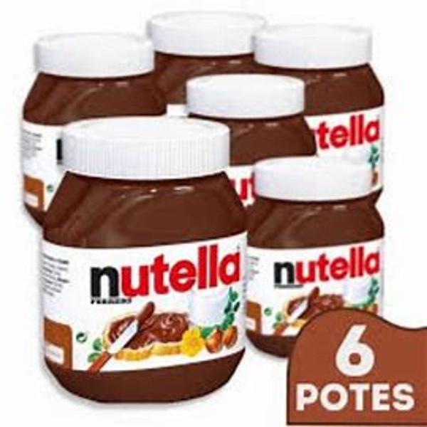 Creme De Avelã Com Cacau Nutella 650Gr - KIT C/ 06 POTES - Ferrero Rocher Imagem de Creme De Avelã Com Cacau Nutella 650Gr - KIT C/ 06 POTES