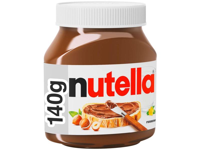 Imagem de Creme de Avelã com Cacau Nutella Ferrero 140g