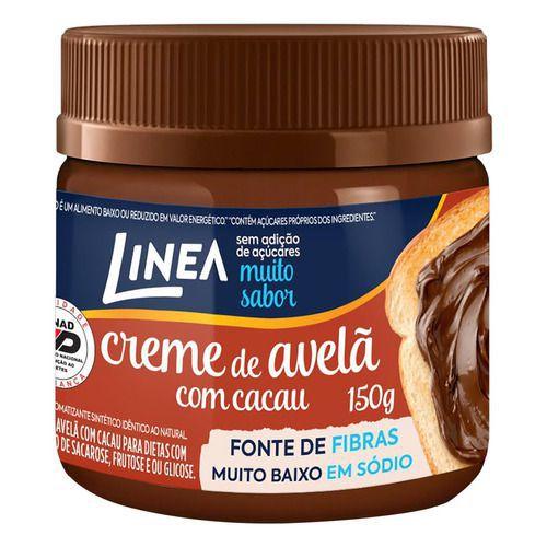 Imagem de Creme De Avelã Com Cacau Sem Açúcar Linea Pote 150g