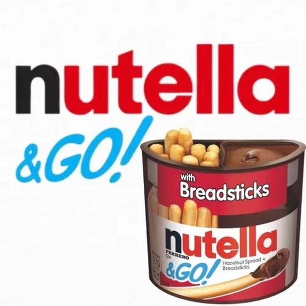 Imagem de Creme De Avelã E Palitos De Pão Ferrero Nutella & Go!52g