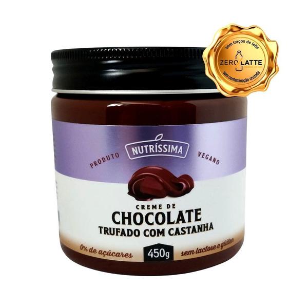 Imagem de Creme de Chocolate Trufado com Castanha Nutríssima 450g