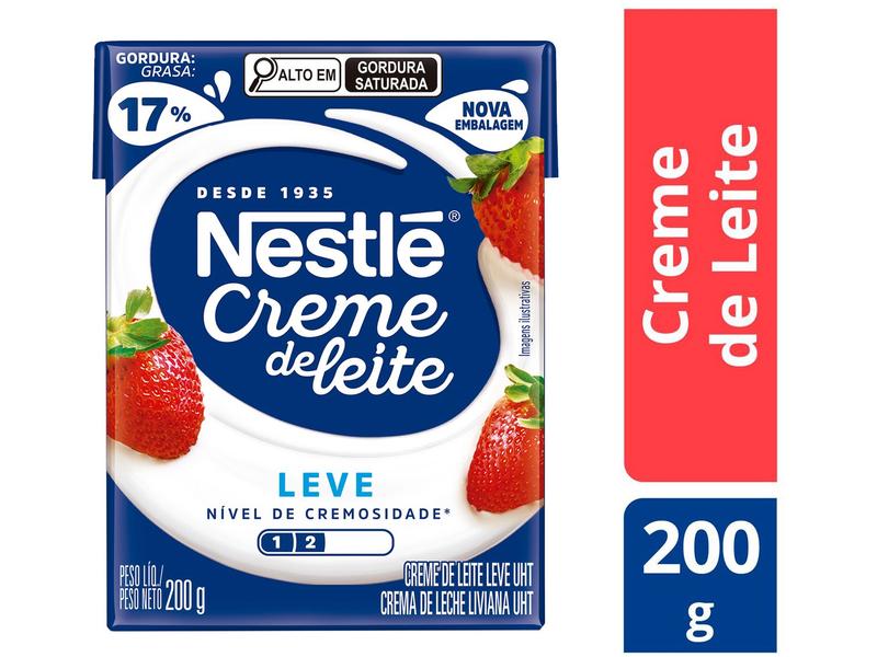 Imagem de Creme de Leite Integral Original 200g Nestlé