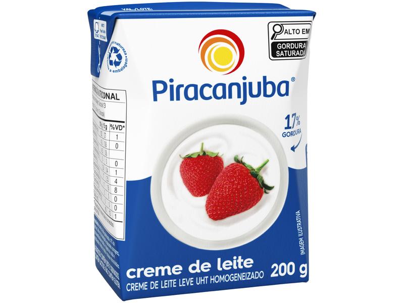 Imagem de Creme de Leite Integral Piracanjuba 200g