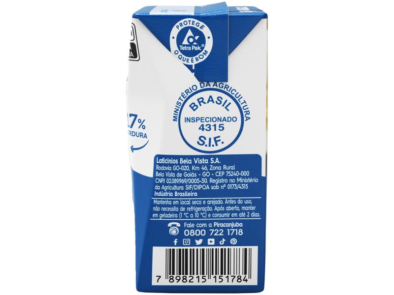 Creme de Leite Integral Piracanjuba 200g Imagem de Creme de Leite Integral Piracanjuba 200g