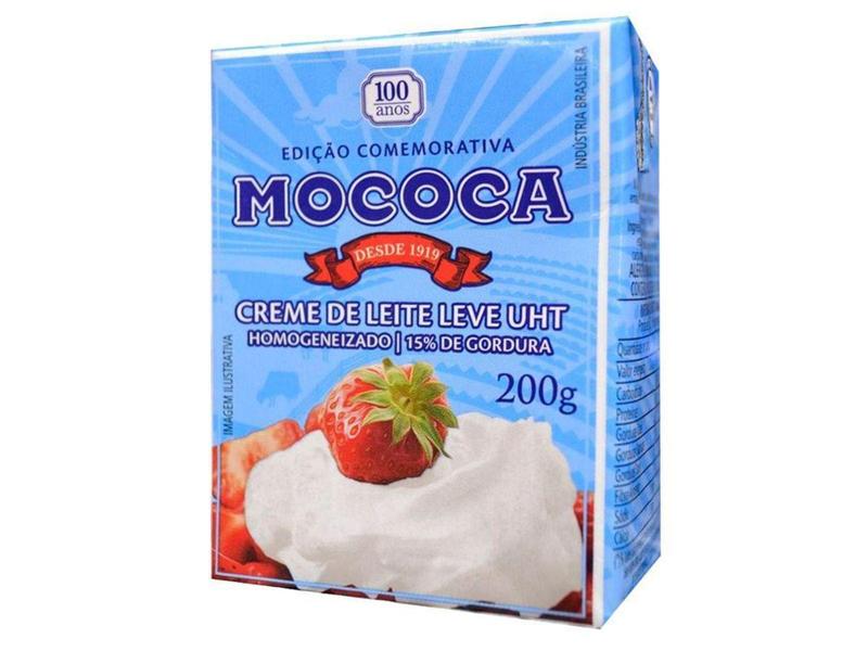 Imagem de Creme de Leite Mococa Caixinha Leve UHT 15% Gordura 200g