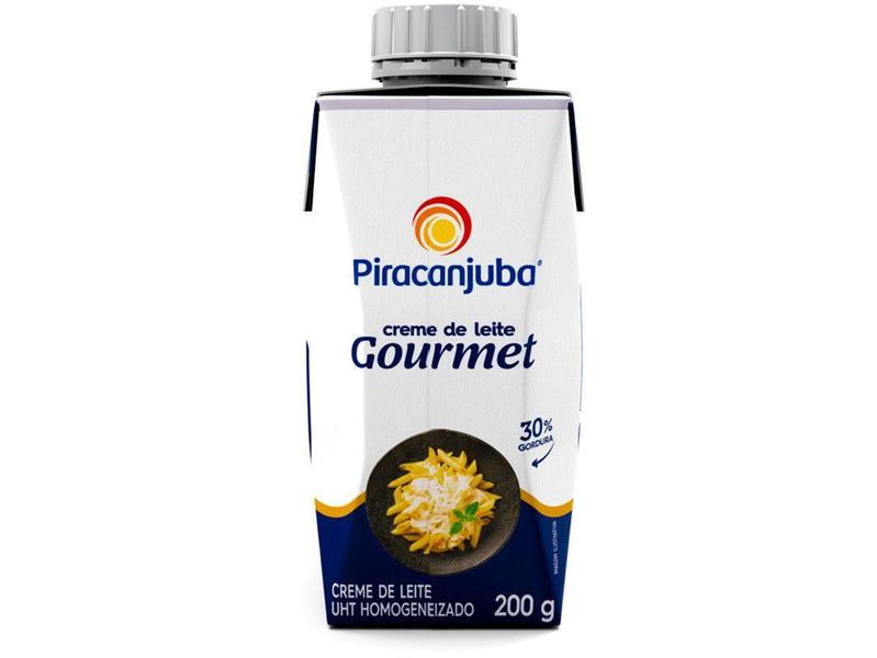 Creme de Leite Piracanjuba Gourmet 200g Imagem de Creme de Leite Piracanjuba Gourmet 200g