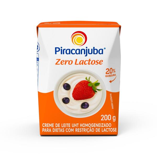 Creme de Leite Piracanjuba Zero Lactose 200g Imagem de Creme de Leite Piracanjuba Zero Lactose 200g
