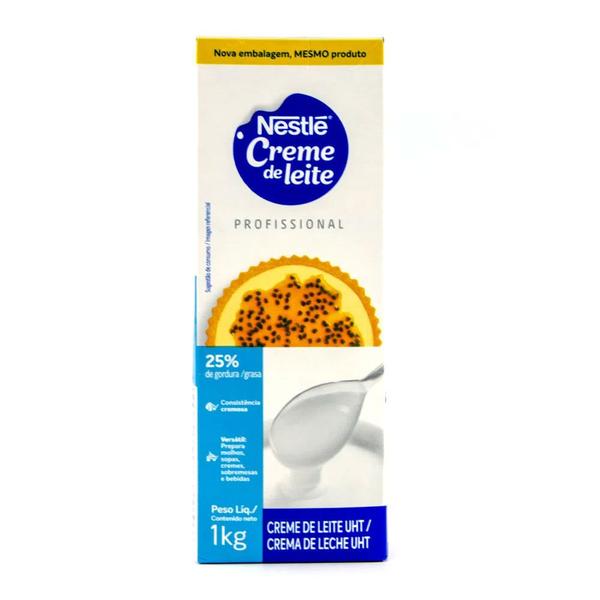 Creme de Leite Profissional Nestlé 1kg Imagem de Creme de Leite Profissional Nestlé 1kg