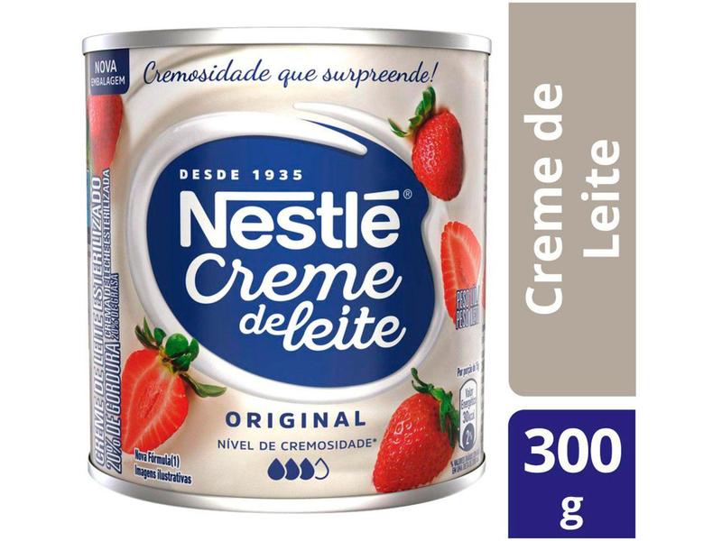 Creme de Leite Tradicional 300g Nestlé Imagem de Creme de Leite Tradicional 300g Nestlé