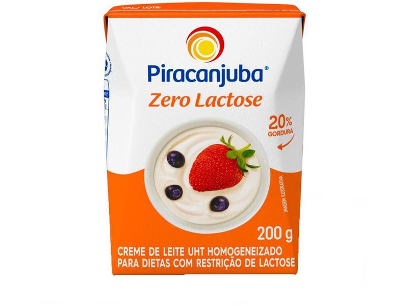 Imagem de Creme de Leite Zero Lactose Piracanjuba 200g