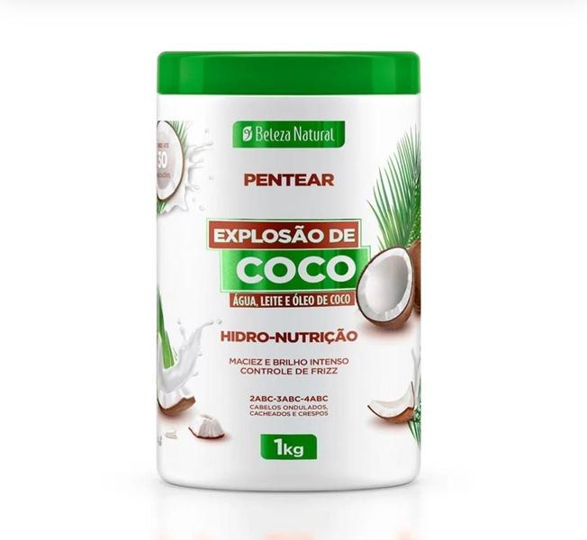 Imagem de Creme De Pentear Beleza Natural Explosão De Coco Hidro 1Kg