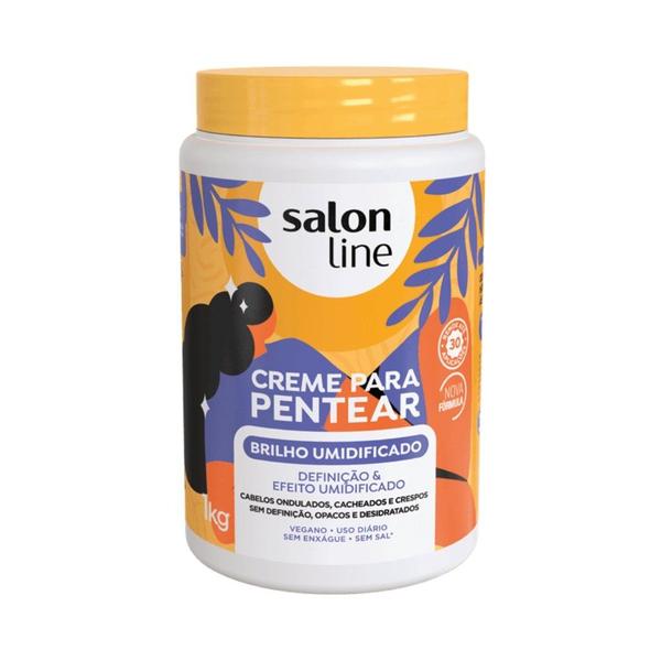 Imagem de Creme de Pentear Brilho Umidificado 1kg - Salon line