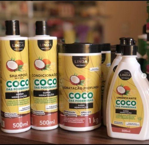 Imagem de Creme de Pentear Coco das Poderosas Hidratação Profunda