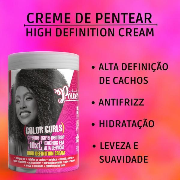 Imagem de Creme De Pentear Color Curls High Definition Soul Power 800g