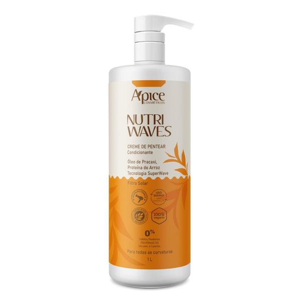 Imagem de Creme de Pentear Condicionante Nutri Waves 1L - Apice Cosméticos