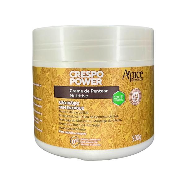 Imagem de Creme de Pentear Crespo Power Nutritivo Apse 500g