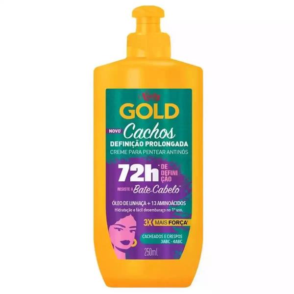 Imagem de Creme de Pentear Definição Prolongada Niely Gold 250ML