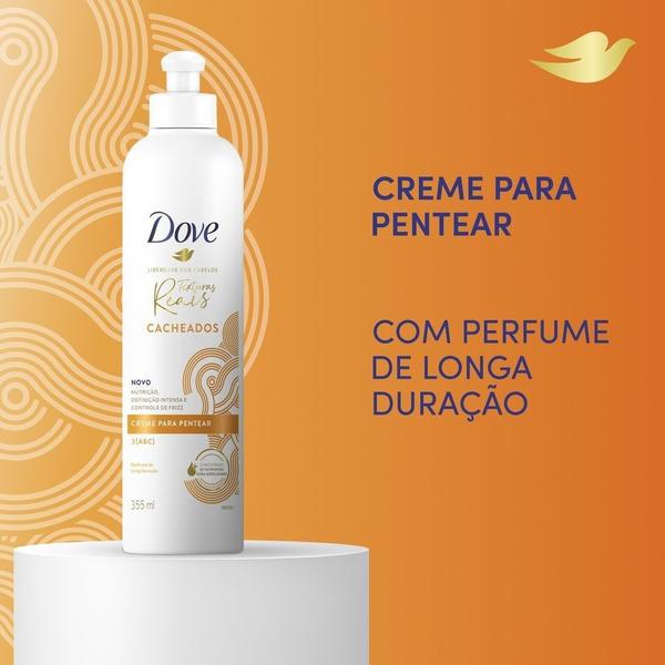 Imagem de Creme de Pentear Dove Texturas Reais Cabelos Cacheados 355ml