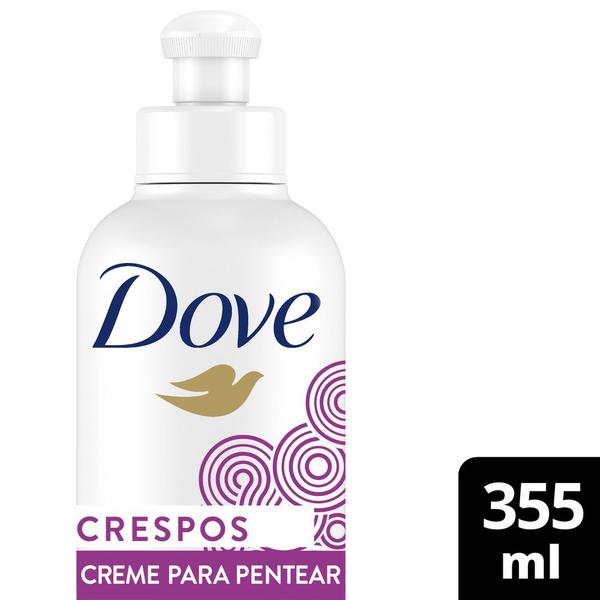 Imagem de Creme de Pentear Dove Texturas Reais Crespos 355ml