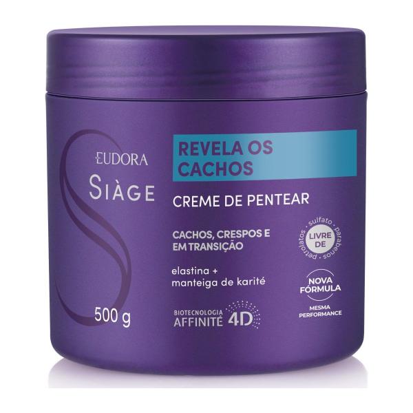 Imagem de Creme de pentear eudora siàge revela os cachos 500g