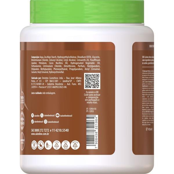 Imagem de Creme De Pentear Salon Line SOS 5Em1 Óleo Coco 1Kg