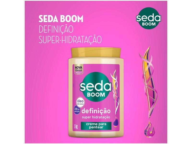 Imagem de Creme de Pentear Seda Boom Definição Super - Hidratação 1kg