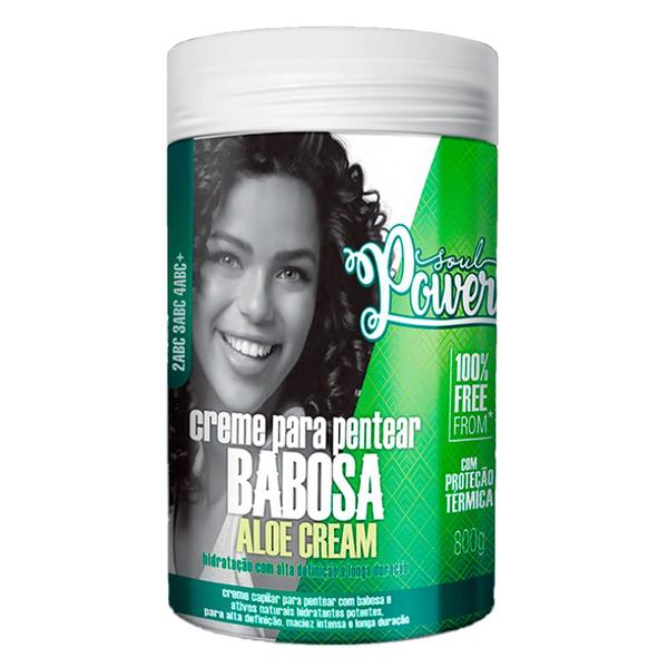 Imagem de Creme De Pentear Soul Power Babosa Aloe Cream 800g