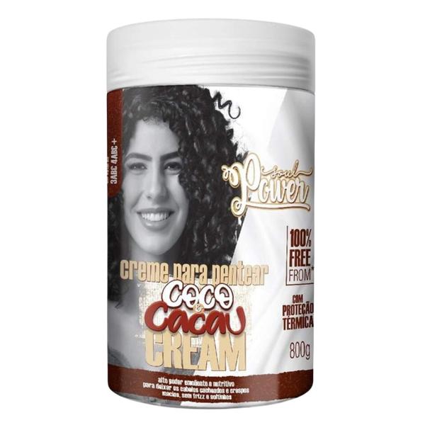 Imagem de Creme De Pentear Soul Power Vegano Curly On Styling Linha Completa Pote Grande 800g - Escolha O Seu