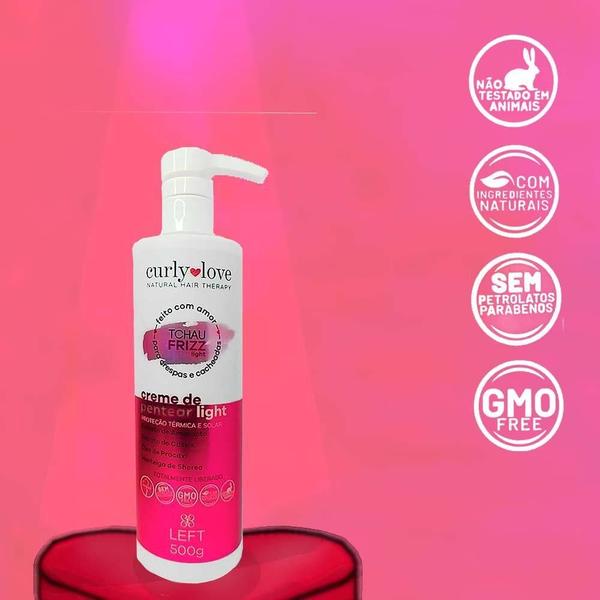 Imagem de Creme De Pentear Tchau Frizz Light Curly Love 500G - Left