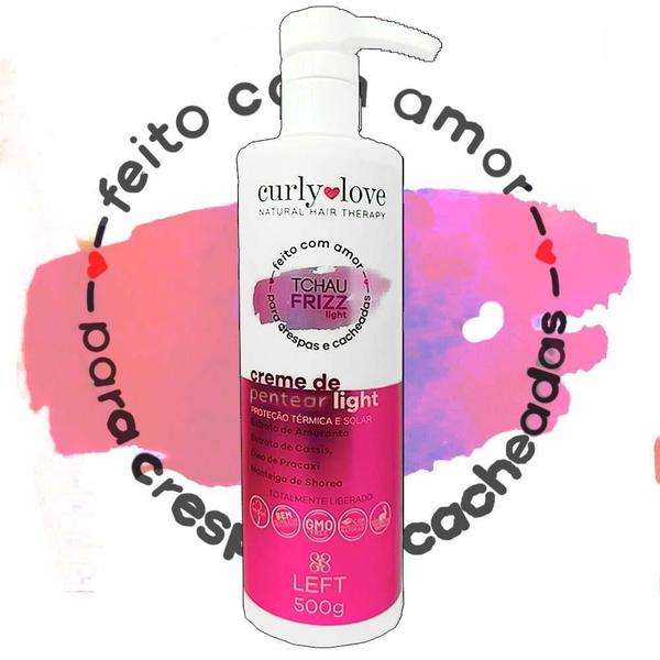 Imagem de Creme De Pentear Tchau Frizz Light Curly Love 500G - Left