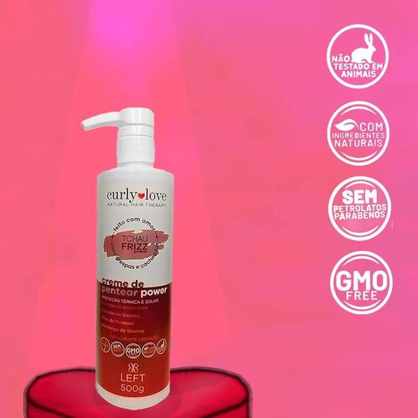 Imagem de Creme De Pentear Tchau Frizz Power Curly Love 500G - Left