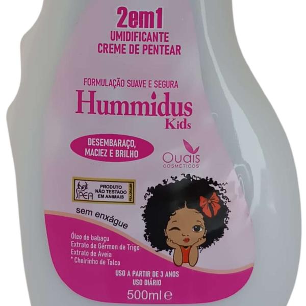 Imagem de Creme de Pentear Umidificante 2x1 kids 500ml