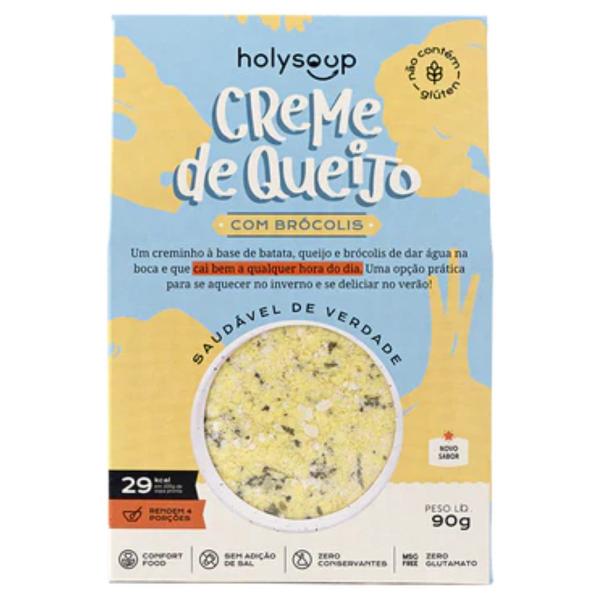 Creme de Queijo Sem Glúten, Sem Sal, 100% Natural Holysoup 55g Imagem de Creme de Queijo Sem Glúten, Sem Sal, 100% Natural Holysoup 55g