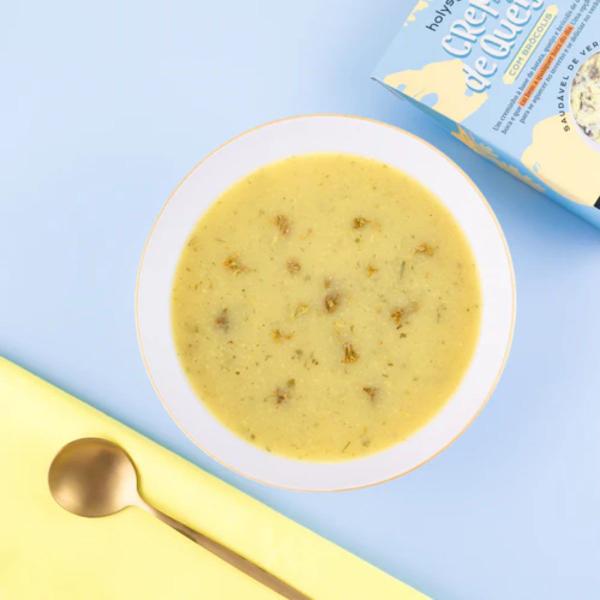 Creme de Queijo Sem Glúten, Sem Sal, 100% Natural Holysoup 55g Imagem de Creme de Queijo Sem Glúten, Sem Sal, 100% Natural Holysoup 55g