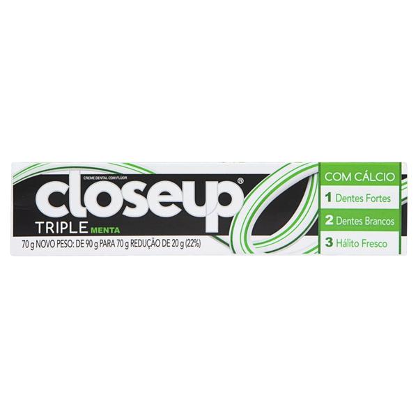 Imagem de Creme Dental Close Up Triple Menta 70g