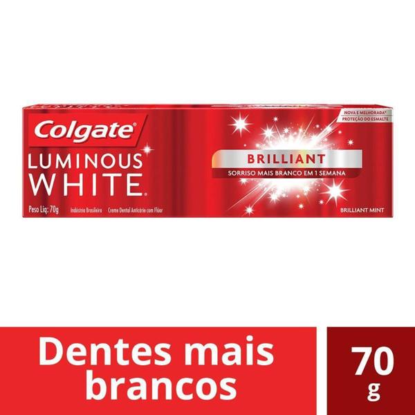 Imagem de Creme Dental Colgate Luminous White Brilliant 70g