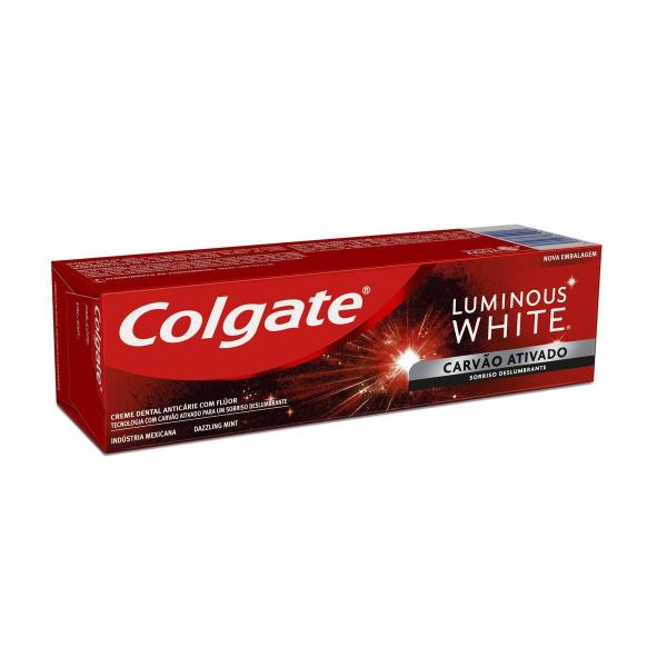 Imagem de Creme Dental Colgate Luminous White Carvão Ativado 70g