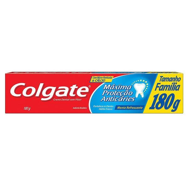 Imagem de Creme Dental Colgate Máxima Proteção Anticáries 180g