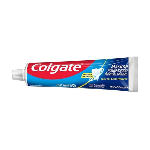 Imagem de Creme Dental Colgate Máxima Proteção Anticáries Tamanho Família 180g