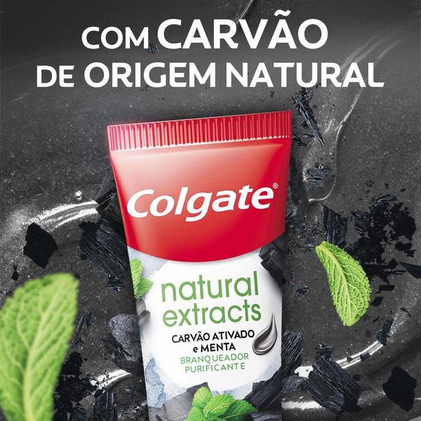 Imagem de Creme Dental Colgate Natural Extracts Carvão Ativado e Menta 90g